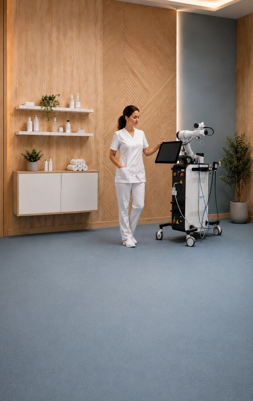 AI masszázsterápia az Imagine Health Centerben
