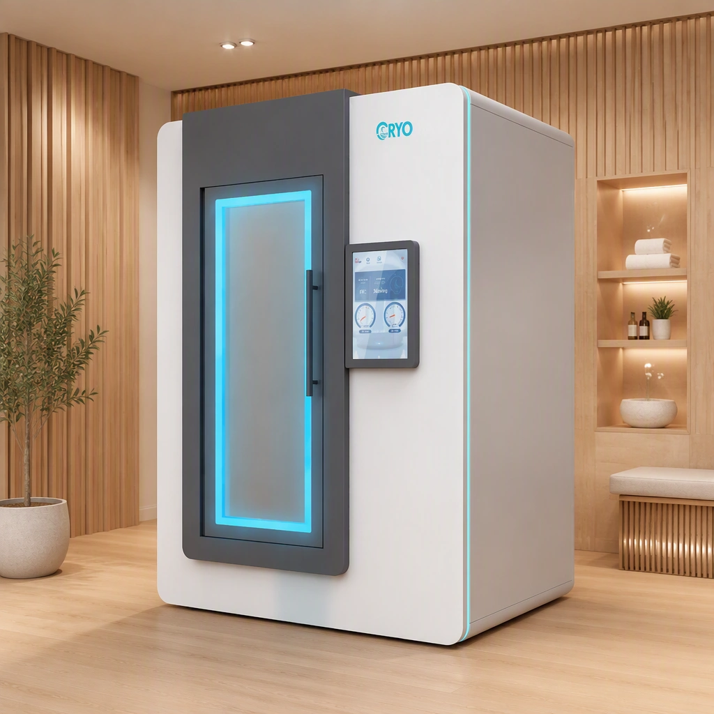 CRYOHEALTH AE 110 elektromos teljes test krioszauna – Szépségszalonoknak