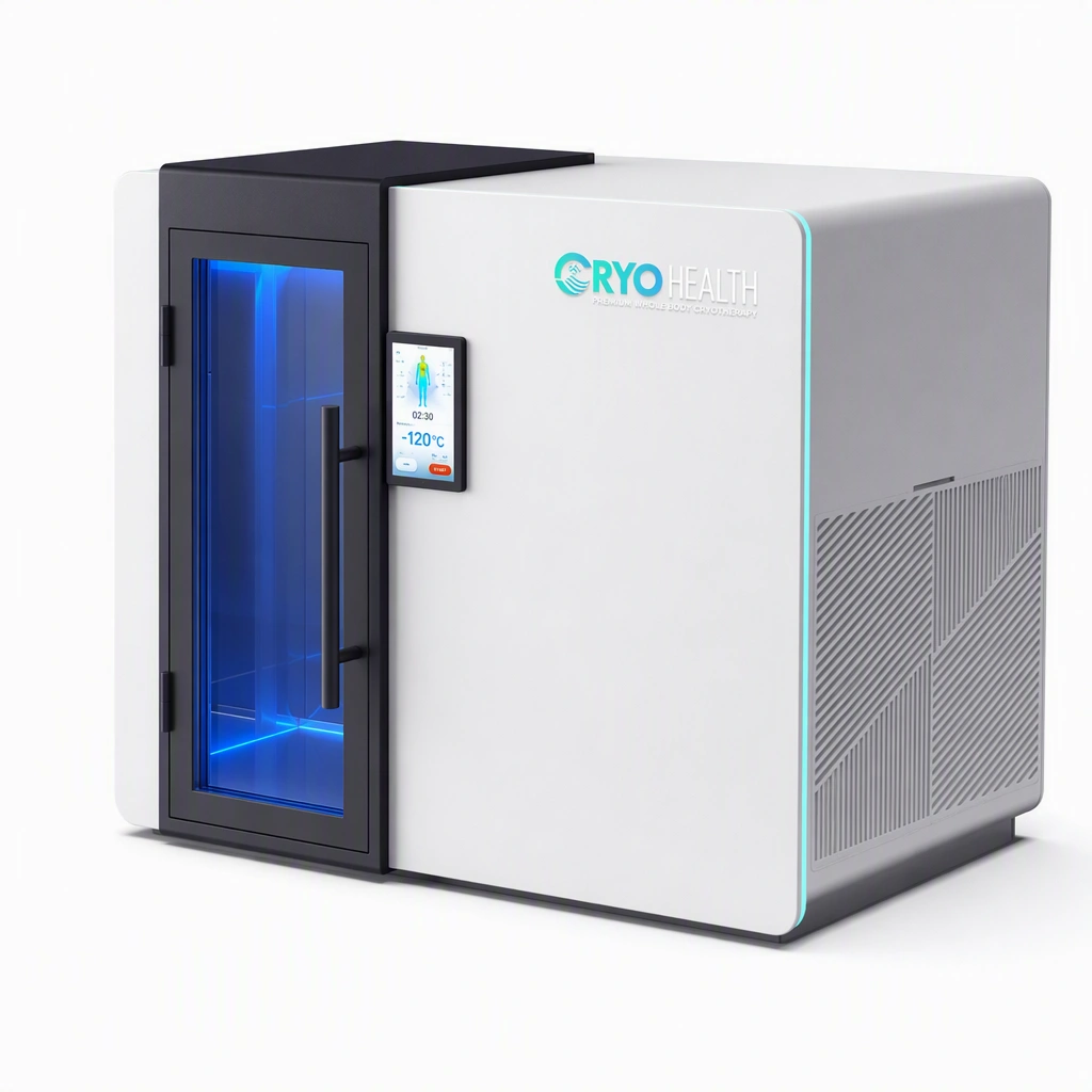 CRYOHEALTH CE 150 elektromos teljes test krioszauna – 2. nézet